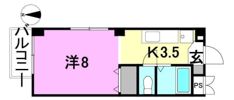 セレナ湊町の間取り画像