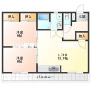 アルカディア萩の間取り画像
