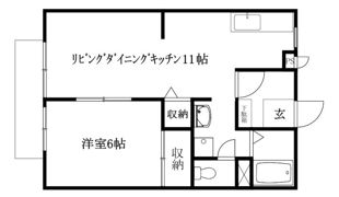 ビーライン曽我2の間取り画像
