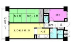 K-mansion NO.3の間取り画像