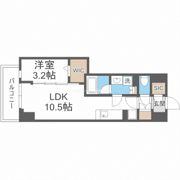 クロスレジデンス阿波座の間取り画像