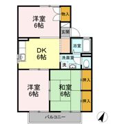 コーポさくらの間取り画像