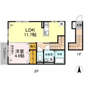セントラルコーポの間取り画像