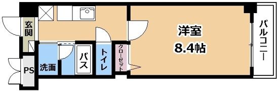 ジュモオネティの間取り画像