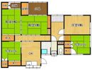 中間市通谷中古戸建の間取り画像