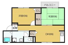 ウインディ・彩Ⅱの間取り画像