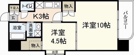 ARIESの間取り画像