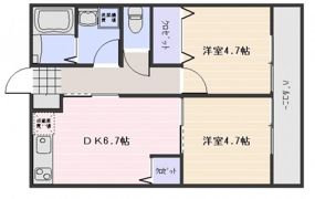 盛林レジデンスB棟の間取り画像