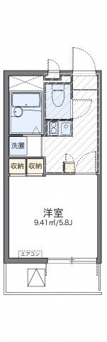 レオパレスエスタ門真の間取り画像