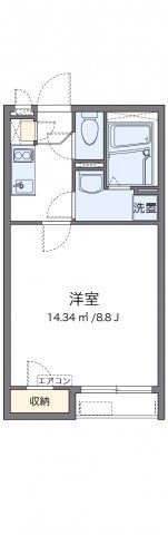 クレイノ日新香里園の間取り画像