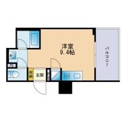 レジディア西新の間取り画像