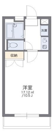レオパレスIZUMIの間取り画像