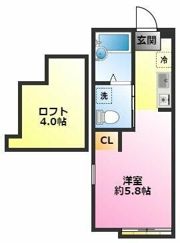 ハーミット横浜の間取り画像