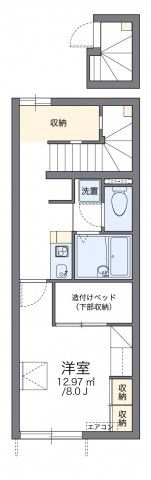 レオパレスサニーホーム 堂ノ前の間取り画像