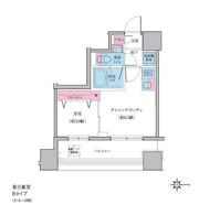 クレヴィアリグゼ日暮里の間取り画像