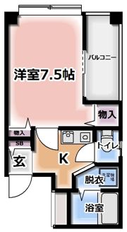 マイトレーヤ・ハイツの間取り画像