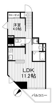 Yビル足立江北ティアラの間取り画像