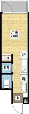 デ・クメール赤迫の間取り画像
