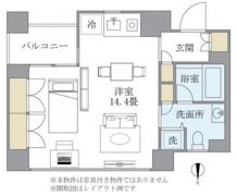 KDXレジデンス南麻布の間取り画像