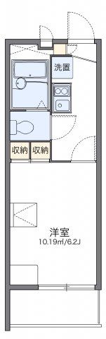 レオパレスウィンドワードの間取り画像