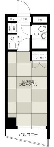 クロムハイツの間取り画像
