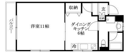 シェレナ朝生田の間取り画像