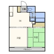 シンコーメゾン扇町の間取り画像