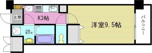 アイステージ牛田南の間取り画像