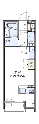レオネクストサツキ荘の間取り画像