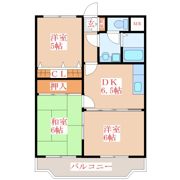 ソレイユ岩戸の間取り画像