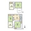 大井戸建の間取り画像