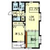 ハイム江越の間取り画像