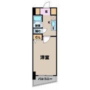 スカイコート渋谷初台の間取り画像