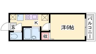 ウィンディア中山手A棟の間取り画像