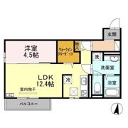 プランドールの間取り画像