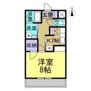 サプリーム新舞子Ⅱの間取り画像