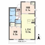 フロントマーレ1の間取り画像