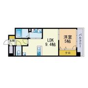 Aden箱崎駅前の間取り画像