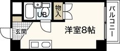 第4ファニー幸の間取り画像