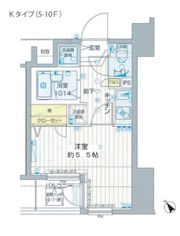 フォレシティ六本木の間取り画像