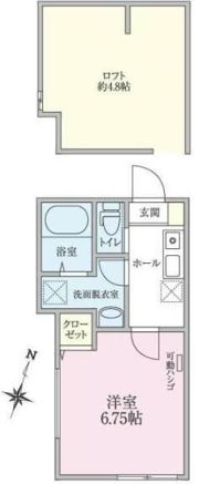 フロントフィールド上大岡の間取り画像