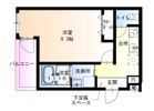 フジパレスだいどう豊里Ⅱ番館の間取り画像