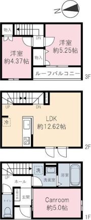 ベルリードの間取り画像