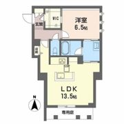 ユーグレイス東島田の間取り画像