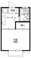 マロンハイツの間取り画像