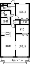 アプリⅡの間取り画像