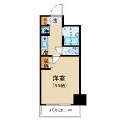 アミティエ・船橋駅前の間取り画像