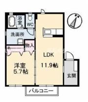 リバーサイド富士見の間取り画像