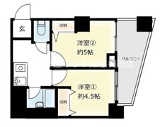 木川東エクセルハイツの間取り画像