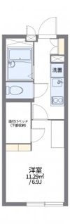レオパレスシルバ コートの間取り画像